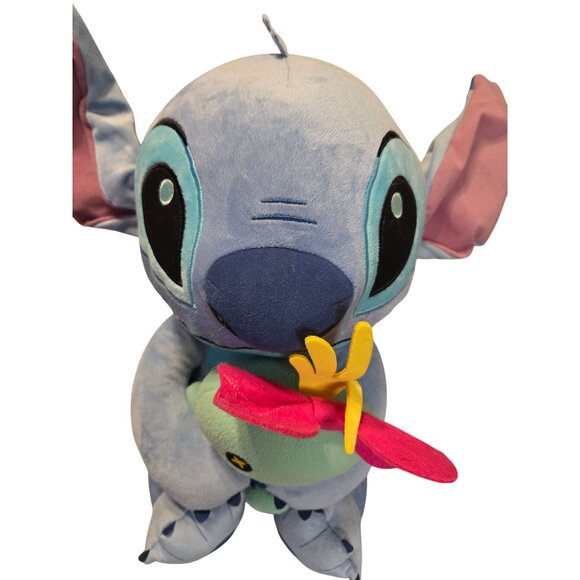 Disney Lilo & Stitch 23" Plush Stitch Hugging Scrump Doll Stuffed Toy - Picture 3 of 9